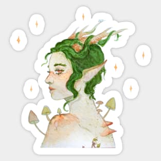 Forest elf Sticker